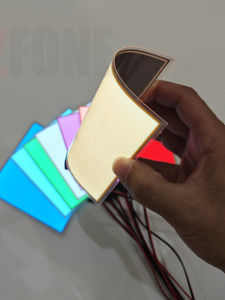 Màn Hình LED Siêu Mỏng Có Thể Cắt Tùy Chỉnh Màn Hình Phát Sáng Mềm Pin Màn Hình Dẫn Sáng Màn Hình Backlight 12V Zfone