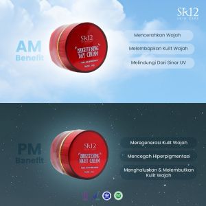Brightening Day Cream SR12 Bermanfaat Membantu Melindungi Kulit Wajah Dari Paparan Sinar Matahari