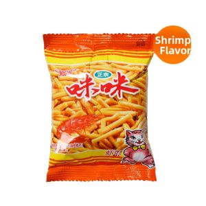 Authentic Aishang Meimei Shrimp Crackers 18g Crab Flavor Childhood Nostalgia Snack Craving Relief Leisure Biscuit Snacks