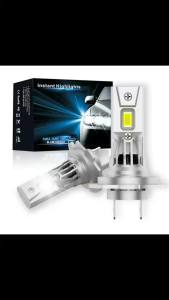 H7 LED 1：1CANBUS Light Mini Head Lamp  Wireless H7 H4 H11 H1 9005/6 Car LED Headlight Bulbs Error Free with Fan  White 1pcs