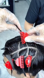 Kẹp uốn con sâu phồng chân cho nam tiện lợi nhanh chóng thay thế giấy bạc một bịch 30 cái kích thước S M L ba màu