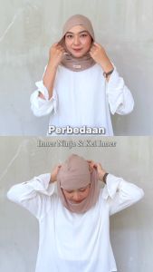 YEPPUSHOP - Kei Inner Ciput Ninja | Dalaman Inner Hijab Kerut Karet Bahan Rayon Super Adem Nyaman