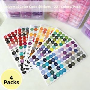 MANDAIYANGGUANG | Color Organization Waterproof Stickers
