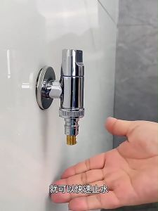 Van Nước Mở Nhanh Bằng Thép Không Gỉ Cho Máy Giặt | Van Góc Chất Liệu Bền Và Thiết Thực