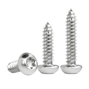 LIGE | Ốc Vít Tự Khoan Đầu Bánh Nấm Đầu Mái Che Đầu Tròn Lớn 304 Thép Không Gỉ