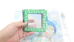 6/30PCS Diamond Painting Release Film 4x4 inch 10cm Reusable Plastic Protective Frame Cover Non-stick Release Paper 6 Patterns