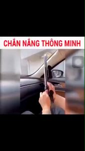 Rèm chắn nắng kính lái xe hơi kích thước 65x155cm tiện lợi cấp chống nắng tuyệt đối.