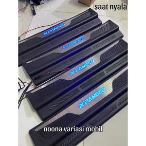 Sillplate Samping kombinasi stainless led XPANDER gl gx exceed sport ultimate