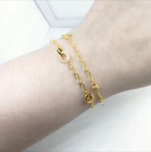 Rantai Tangan Bajet Emas 916 Yon Hing