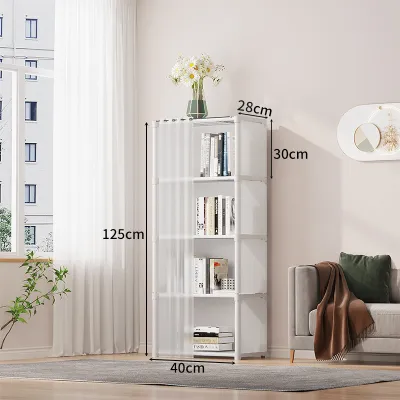 DANBIYIN | Dustproof Multi-layer Bookshelf for Childrens Picture Books and Home Use