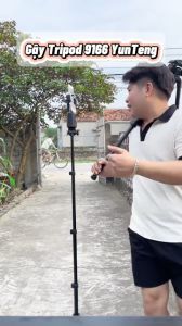 Giá Đỡ Điện Thoại Máy Ảnh Livestream Yunteng VCT-91666 - Gậy Chụp Ảnh 3 chân cao 160m - Tripod Điện Thoại Quay Video Chụp Ảnh Selfile Mang Theo Du Lịch Xoay 360 Độ Có Kèm Remote Bluetooth