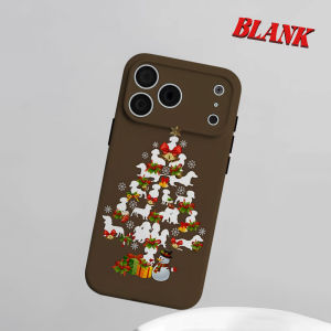 Dachshund Christmas Tree Phone Case for iPhone 18 17 16 15 14 13 12 11 Air Pro Max Plus Double-layer Cover