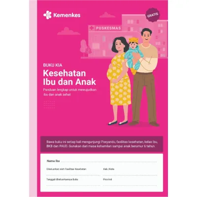 Buku KIA terbaru 2024 Kemenkes Buku Pink Kehamilan