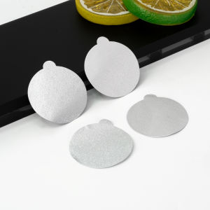 37mm Non Self-adhesive Aluminum Lids Foil Compatible with Nespresso Original Line Pods Heat Sealable Film Only