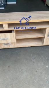 Kệ tivi gỗ ngang 1m6 cao 66cm giao tận nhà