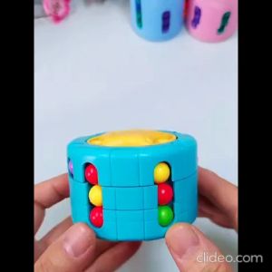 360 Rotate Puzzle Ball Puzzle Cube Magic Spinner Cube Decompression Fidget Brain Teaser Puzzle Toy Kids