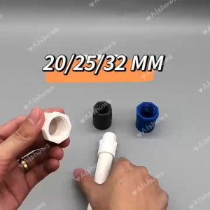 Compact PVC Ball Valve 1/2" (20mm) / 3/4" (25mm) / 1" (32mm) - High-Quality Plumbing Fixture