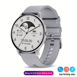 Đồng Hồ Thông Minh LAXASFIT Dành Cho Nam Giới Màn Hình HD Gọi Thoại Theo Dõi Sức Khỏe Theo Dõi Sức Khỏe Đồng Hồ Thể Thao Chống Nước Theo Tiêu Chuẩn IP68 Với Máy Đo Nhịp Tim