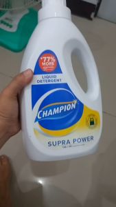 Champion Liquid Detergent High Foam Top Load 1.6L Bottle