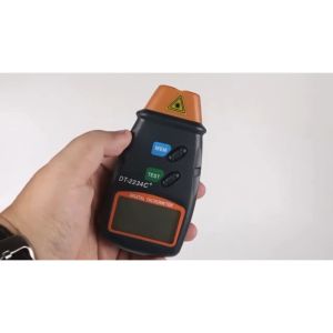 PROMO TERBARU TaffSTUDIO Digital Laser Photo Tachometer LCD 2.5-99999 RPM Sangat AKurat Lengkap - DT-2234C+