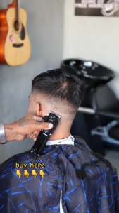 Kemei Professional Razor Hair Cut Rechargeable Hair Trimmer Cordless LCD Monitor Barber Hair Clipper With Limit Comb KM-1071