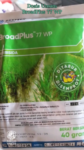 BROADPLUS 77 WP KEMASAN 40 Gram Herbisida Formula Selektif CORTEVA Obat Gulma Padi Rumput dan Teki