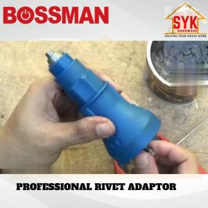 SYK Bossman BRA-01 Professional Rivet Adaptor Multifunction Power Tools Kit Drilling Nail Gun Rivets