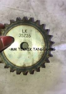 Sprocket RS 35 x 26 T Gear Rantai Single Gir gigi Z 26T RS35 -1 35Z26 35X26T 35-1 tipe B Sproket spr 35-26T 35x1x26T 35-1-26T