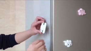 FH-C1258 Safety Lock Kunci Kulkas Pengaman Anak Serbaguna Pengunci Kulkas Kunci Tambahan Anti Jepit