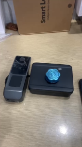 Khóa Cổng Vân Tay (1 MẶT) Dùng App TTlock Q20-01 – Bên Trong Núm Xoay
