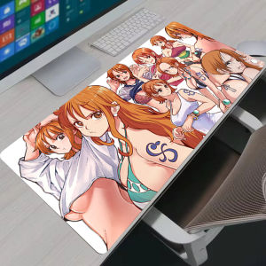 Bandai | Mouse Pad PC Gamer Accessories One Piece Nami Computer Desk Mat Large Table Keyboard Laptop Rubber Carpet XXL Gaming Mousepad