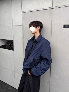 American Retro Pilot Jacket Outwear Men Fashion Brands Street Handsome Vintage Handsome Baseball Top