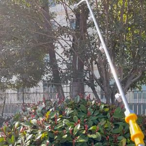 60cm Gardening Agriculture Sprayer Extension Nozzle Stainless Steel Manual Spray Misting Rod