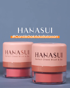 Hanasui Perfect Cheek Blush & Go Powder – Blush On Powder Natural Radiant Finish