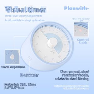Visual Self-Discipline Study Timer