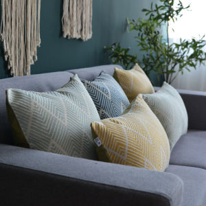 Nordic Style Office Chair Backrest Cushion Cover Tatami Simple Bed Head Soft Pack Mixed Geometric Japanese Style Home Decor