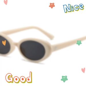 Retro Oval Sunglasses for Women Men Fashion Small Oval Sunglasses 90s Vintage Shades 2 Pieces a Lot