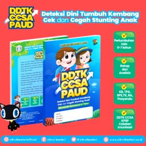 Buku Tumbuh Kembang Anak - DDTK (Deteksi Dini Tumbuh Kembang) #zikrul