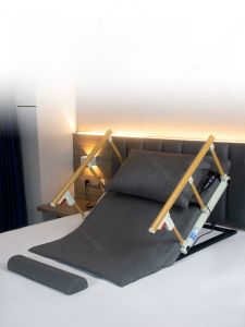 Electric Bed Rise Assistor Elderly Patient Long Time Lie down Lift up Back Support Adjustable Height Massage Mattress