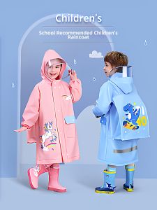 Kids Waterproof Raincoat for School Use