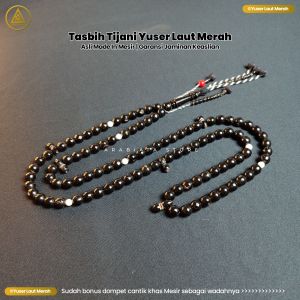 Tasbih Yuser Laut Merah Seting Tijani Import Mesir