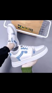 Addision ของใหม่ รองเท้าผ้าใบผู้ชาย รองเท้าแฟชั่น รองเท้ากีฬา มี2สี( เทา ฟ้า )A0171