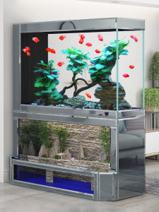 Modern Luxury Water Wall Aquarium For Home Office Decor