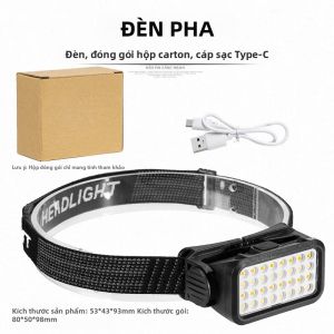 ESMARTER | Đèn Pha Đa Chức Năng Dòng ESMATER K35X Dành Cho Chạy Bộ Ban Đêm Leo Núi Đèn Pin Cầm Tay Có Cảm Biến Bóng Đèn LED Chống Nước