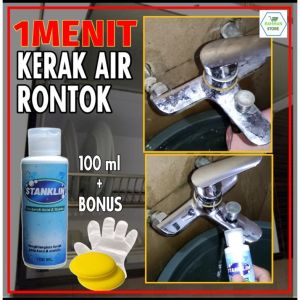 CAIRAN OBAT PEMBERSIH KERAK JAMUR PADA KACA AQUARIUM AKUARIUM AMPUH
