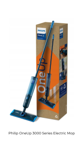 [NEW] Philips OneUp 3000 Series Electric Mop  XV3101/01/ XV1882/20 Replaceable Pads / XV1892/02 Floor Cleaner