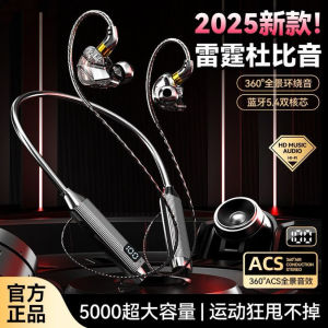 2025 New Wireless Neckband Bluetooth Earphones High Sound Quality Long Battery Life Comfortable Wear No Pain for Sports