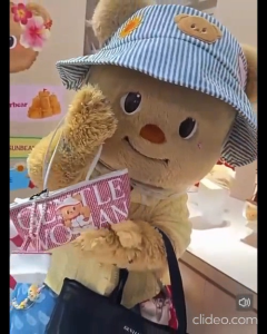 Thailand Popular Gentlewoman x Butterbear Compass Couture Tote Gingham Bag Cute Ladies Females Girls Shoulder Bags