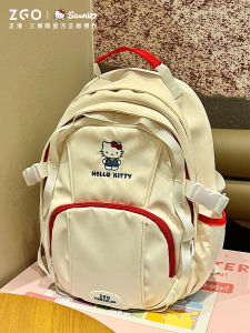 Large Capacity Hello Kitty School Bags for Junior And High School Girls Double Shoulder Backpack Computer Bag Cartoon Style