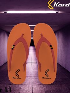 Mens Casual Beach Sandals 2025 Wear Resistant Couple Thong Slippers Comfortable Flat Heel PVC Fiber Upper Rubber Sole